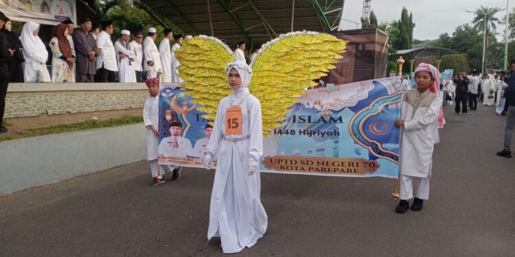 Ucapkan Selamat Tahun Baru Islam, Wali Kota Parepare Lepas Peserta Pawai Hijratul Rasul