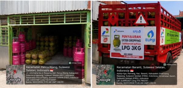 Respon Kebutuhan LPG, Pemkab Sidrap Kembali Salurkan Extra Dropping