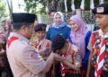 Lepas Kontingen Jamnas, Tasming Hamid Minta Pramuka Parepare Jaga Nama Baik Daerah
