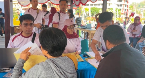 Semarak HUT RI ke-81, Imigrasi Parepare Hadirkan PaspoRia di Car Free Day Tana Toraja