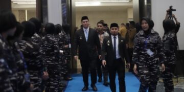 Hadir di HUT Perdana Kodaeral, Tasming Hamid Apresiasi Peran Strategis TNI AL
