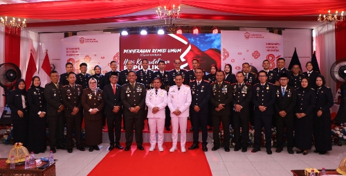 HUT ke-81 RI, Tasming Hamid Serahkan Remisi kepada 342 Warga Binaan Lapas Parepare