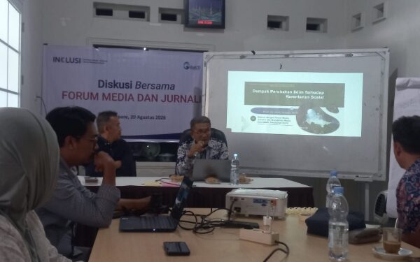Forum Inklusi-BaKTI dan YLP2EM, Dari Krisis Air hingga Banjir, Dampak Perubahan Iklim Mulai Terasa di Parepare