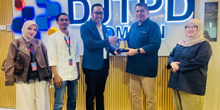Tim Peneliti Program Studi Administrasi Publik Universitas Bosowa dalam audiensi dan diskusi ilmiah bersama Kementerian Komunikasi dan Digital (Komdigi) Republik Indonesia, Rabu (29/7/2026)