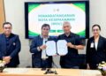 Unibos-Unmas Denpasar Perkuat Kolaborasi Tri Dharma dan Mutu Akademik, Buka Ruang Pengembangan Kelembagaan Lintas Kampus