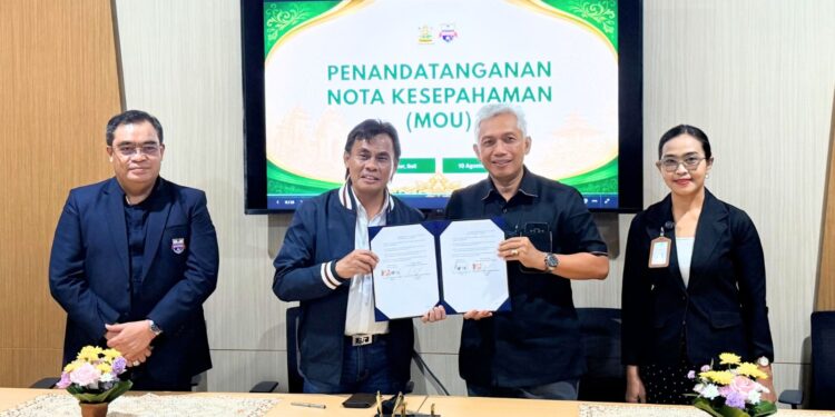 Unibos-Unmas Denpasar Perkuat Kolaborasi Tri Dharma dan Mutu Akademik, Buka Ruang Pengembangan Kelembagaan Lintas Kampus