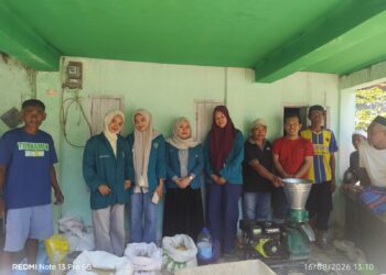 Tim PKM Unhas dan Umma Ubah Limbah Ikan dan Cangkang Kepiting Menjadi Pakan Ayam