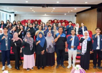 Mahasiswa peserta program internasional resmi dilepas dalam seremoni Pelepasan Mahasiswa Internasional Universitas Bosowa: Menuju China dan Taiwan, Rabu (26/8/2026), di Aula Aksa Mahmud Lantai 9, Gedung II Universitas Bosowa