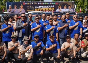 Bhayangkara Off-Road Merdeka Seri V Dimulai, 500 Offroader Tempuh Makassar-Barru-Sidrap-Parepare