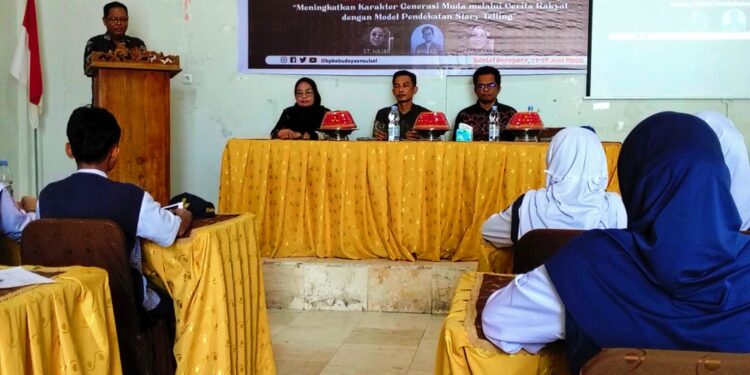 Workshop Cerita Rakyat Balai Pelestarian Kebudayaan Sulsel, Ruang Generasi Muda Memaknai Pesan Moral