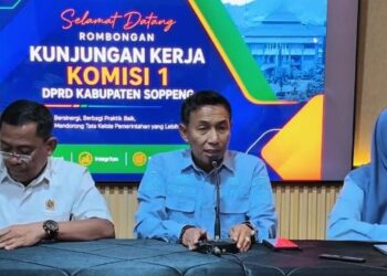 Inspektorat Parepare Terima Kunjungan Komisi I DPRD Soppeng, Bahas Anggaran APIP