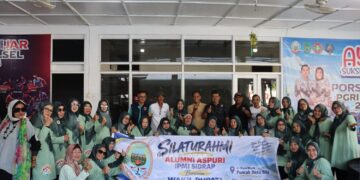 Alumni Aspuri IPMI Makassar Temu Kangen di Rumah Jabatan Wabup Sidrap