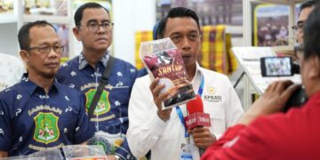 Bupati Sidrap Perkenalkan Produk Lokal di Apkasi Otonomi Expo 2026 di TV Nasional