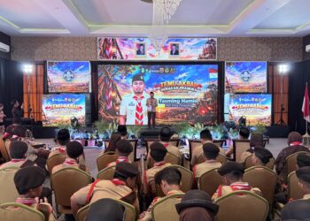 Sambut Kontingen Jambore Nasional 2026, Tasming Hamid Tegaskan Pramuka Punya Kontribusi Penting