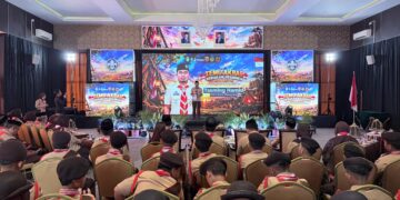 Sambut Kontingen Jambore Nasional 2026, Tasming Hamid Tegaskan Pramuka Punya Kontribusi Penting