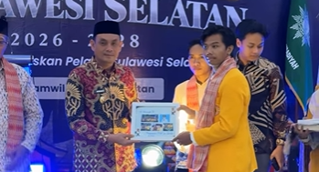 Wakil Wali Kota Parepare Saksikan Fahrul Dason Dikukuhkan Jadi Ketua PW IPM Sulsel
