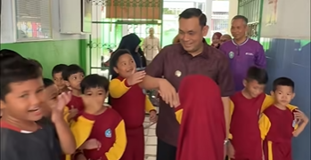 Wawali Parepare Cek Progres Revitalisasi SD Negeri 1, Minta Mobiler Sekolah Dijaga