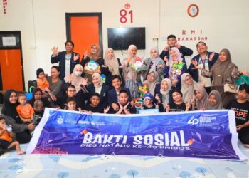Dies Natalis ke-40 Universitas Bosowa, Hadirkan Langit Harapan di Rumah Harapan Indonesia