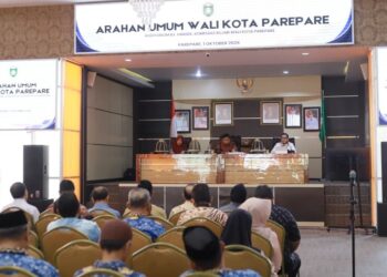 Rakor Peningkatan Kinerja, Tasming Hamid Tekankan Penerapan Manajemen Talenta di Pemkot Parepare