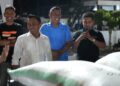 Petani di Sidrap Bawa Dua Karung Gabah ke Rujab