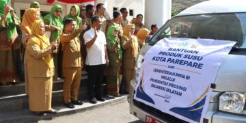 Tasming Hamid: Bantuan Susu Jadi Bagian Intervensi Gizi untuk Cegah Stunting di Parepare