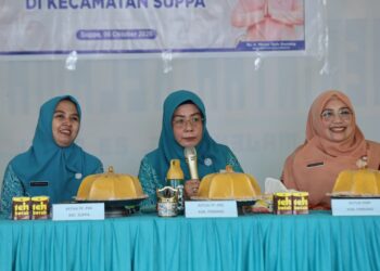 TP PKK Pinrang Monev Program di Suppa, Pastikan Pemberdayaan Masyarakat Tepat Sasaran