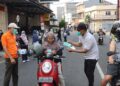Pemkot Parepare Bagikan Masker, Warga Diingatkan Waspadai Kabut Asap