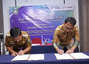 Pemkot Parepare Gandeng Japri Pay, Siapkan Stasiun Pengisian Kendaraan Listrik