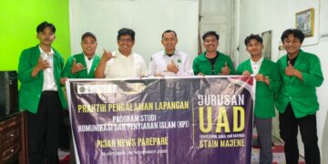 Lima Mahasiswa KPI STAIN Majene Jalani PPL di Pijarnews.com Parepare