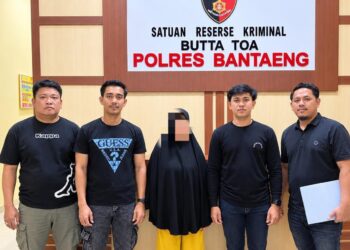 Curi Emas di Sidrap, Terduga Pelaku Ini Ditangkap di Bantaeng