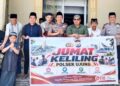 Kapolsek Ujung Ingatkan Bahaya Narkoba dan Kebakaran Usai Salat Jumat