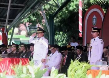 Upacara HUT ke-81 RI di Parepare Berlangsung Khidmat, Tasming Hamid Jadi Irup