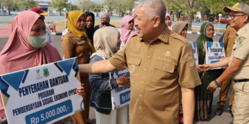 Bupati Pinrang Serahkan Bantuan PPSE, Dorong Kemandirian Ekonomi Warga